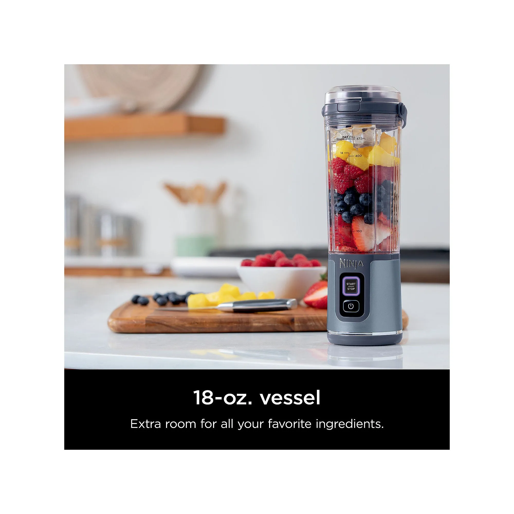 Ninja Blast Portable Blender BC151NV - DENIM BLUE ONE SIZE