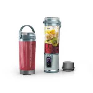 Ninja CL155AGY Blast Portable Blender, 2 18oz. Vessels & Lids, BPA Free, Water Resistant