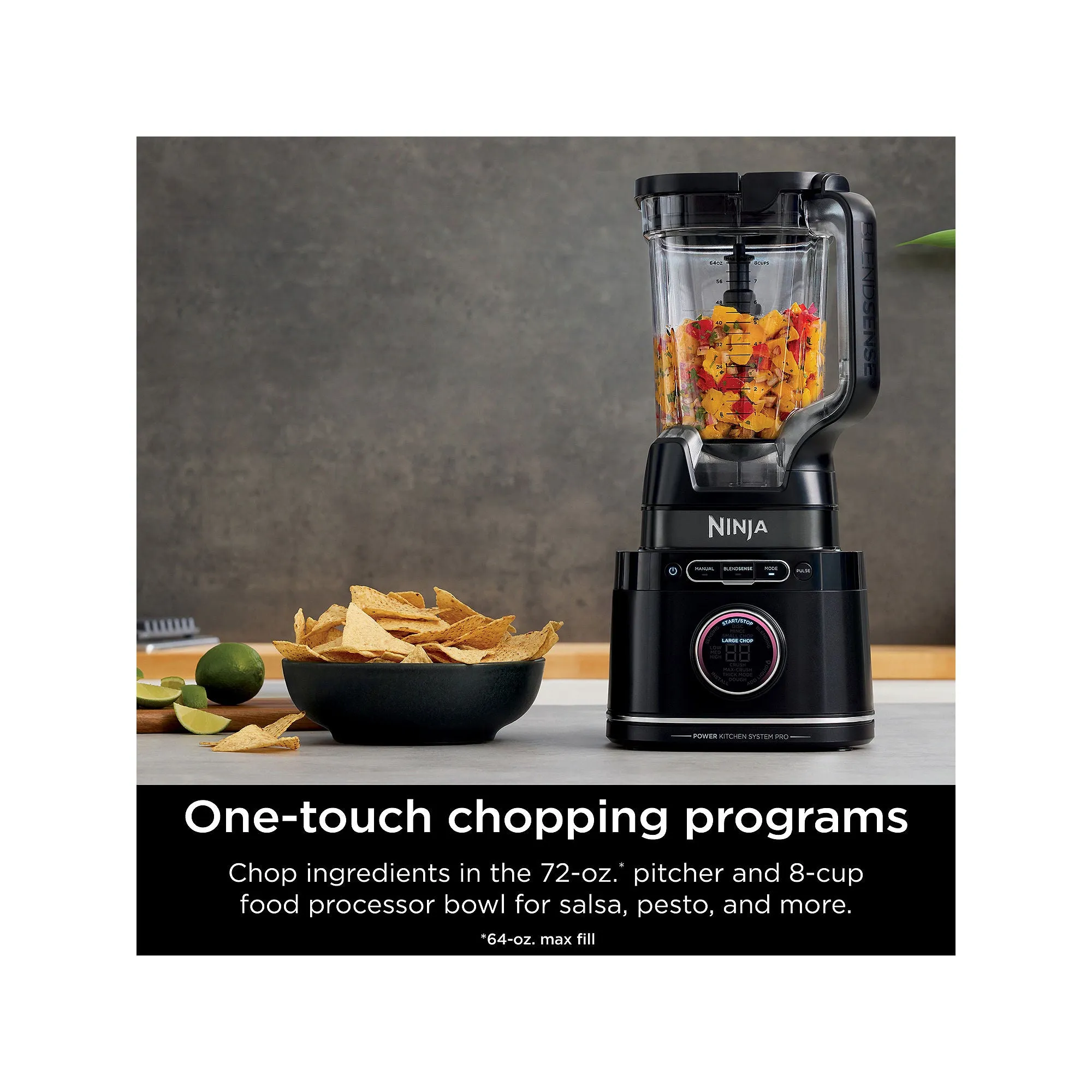 Ninja Detect Kitchen System Power Blender   Food Processor Pro TB401 - BLACK ONE SIZE