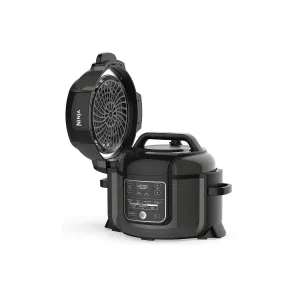 Ninja OP101 Foodi TenderCrisp 5-Quart Pressure Cooker, Black