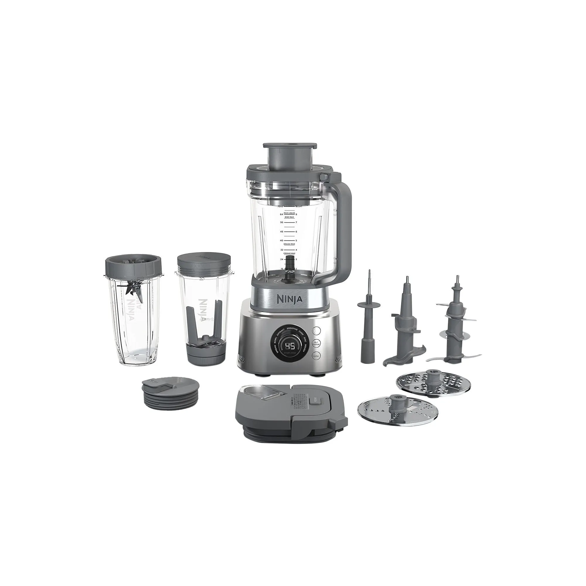 Ninja SS401 Foodie 2.3 qt Blender, Platinum