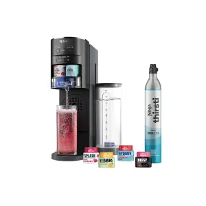 Ninja Thirsti Sparkling Drink System WC1001 - BLACK ONE SIZE