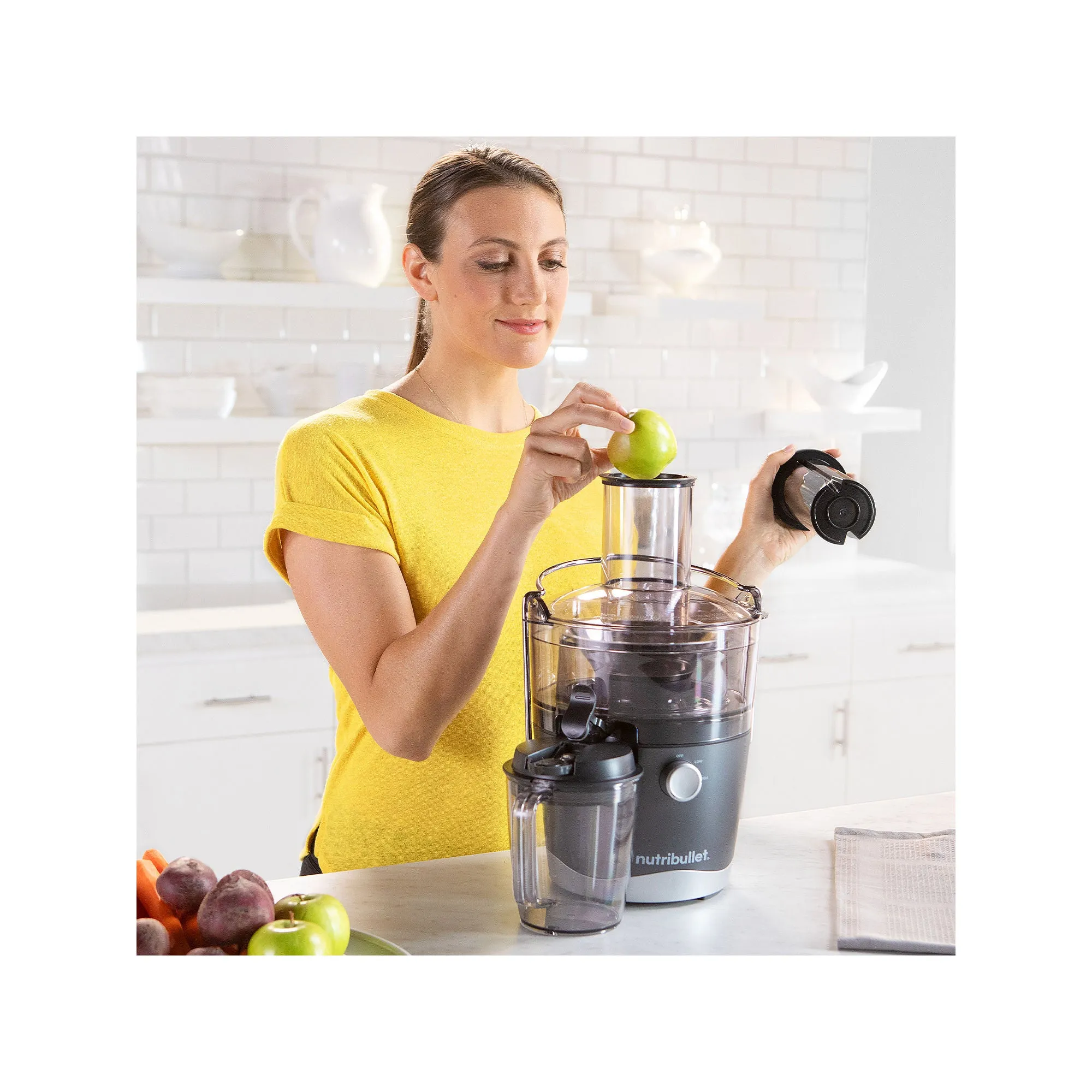 Nutribullet NBJ50100 2-Speed Electric Juicer - Gray