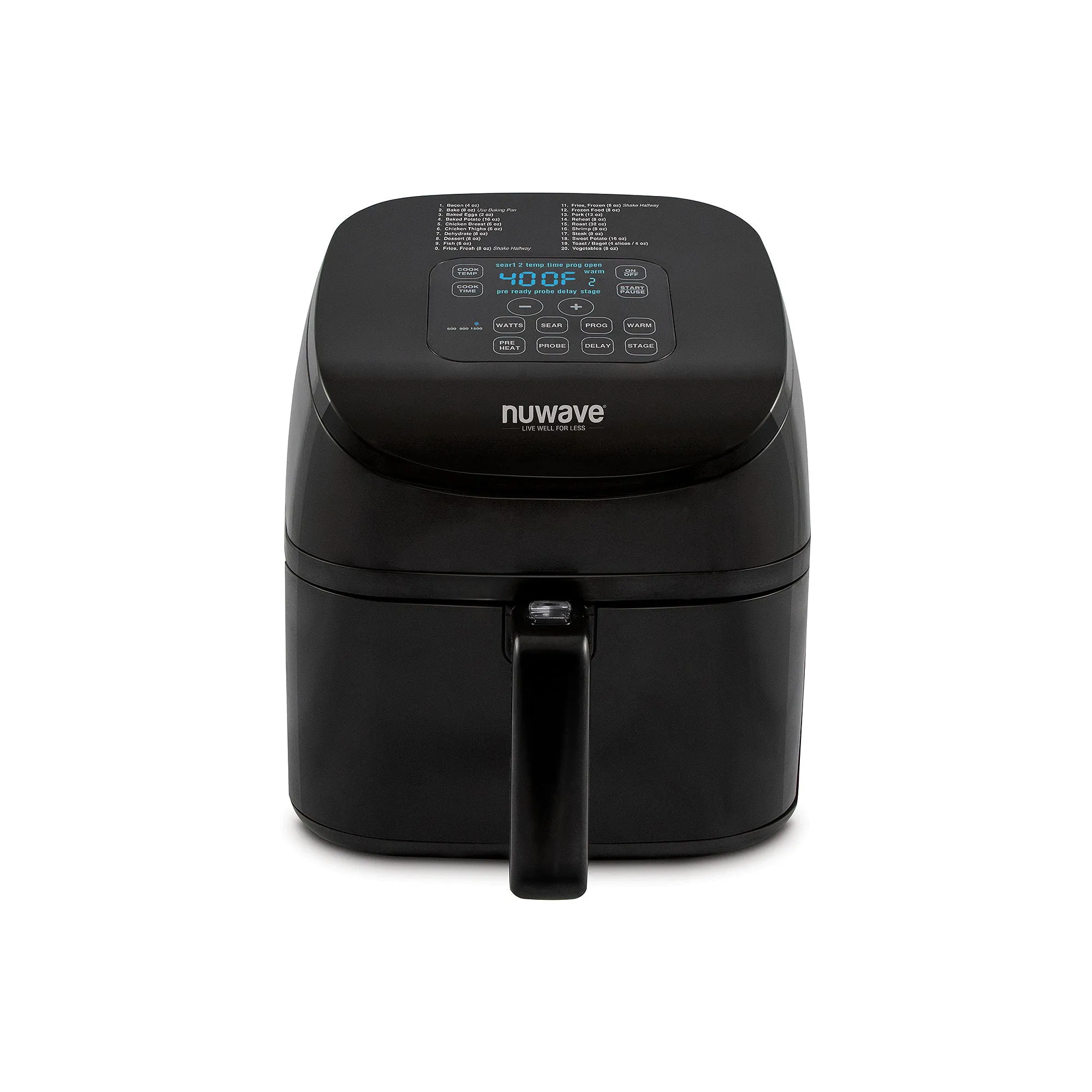 Nuwave 36102 Brio 4.5 qt. Digital Air Fryer w/ Probe