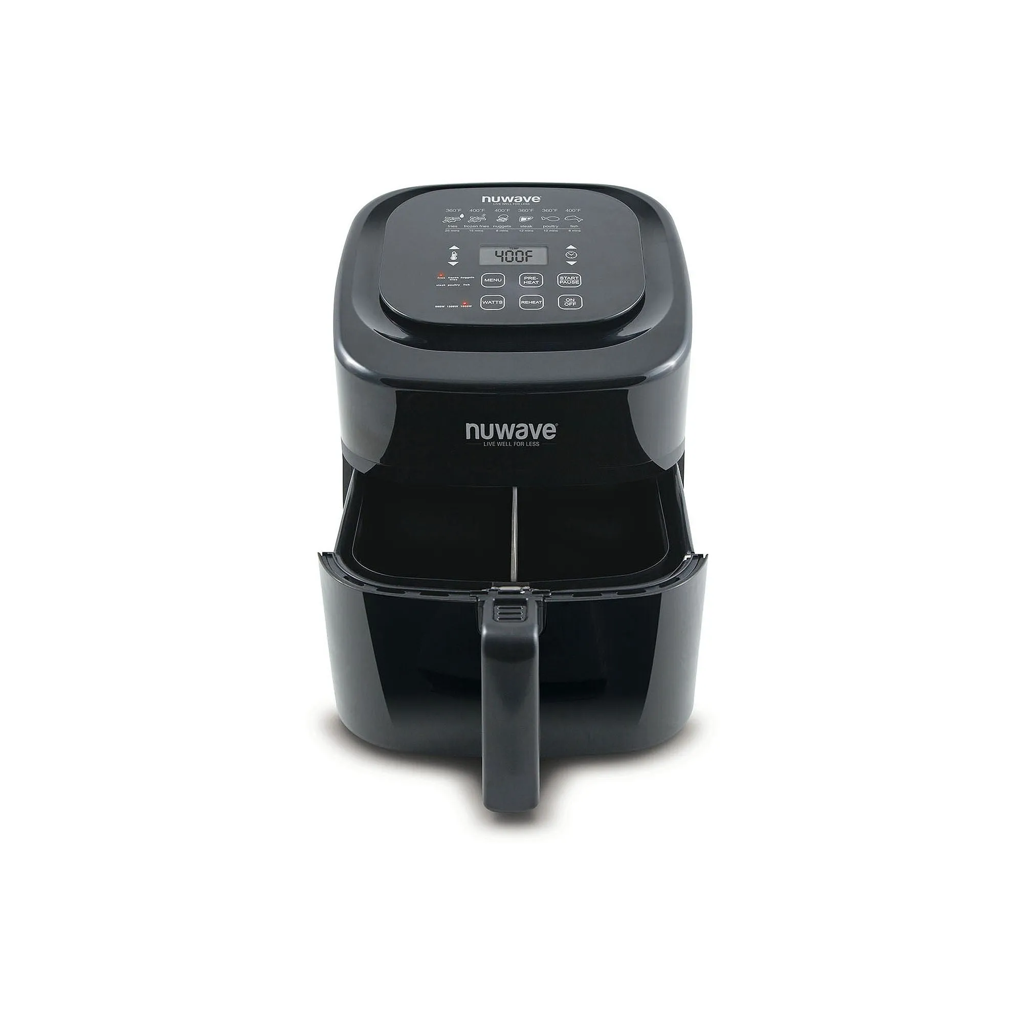 NuWave 37001 6-Qt. Digital Air Fryer, Black