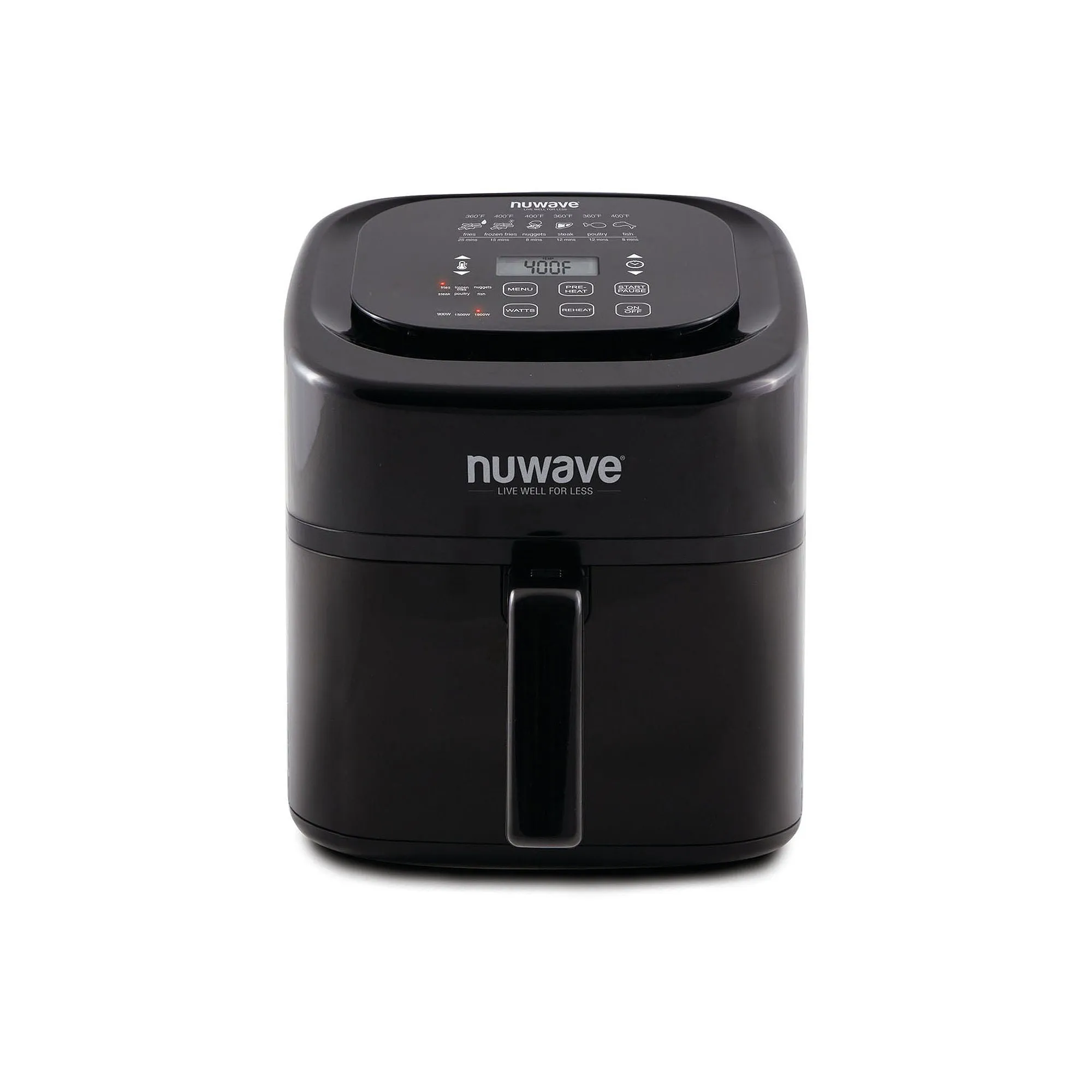 NuWave 37001 6-Qt. Digital Air Fryer, Black