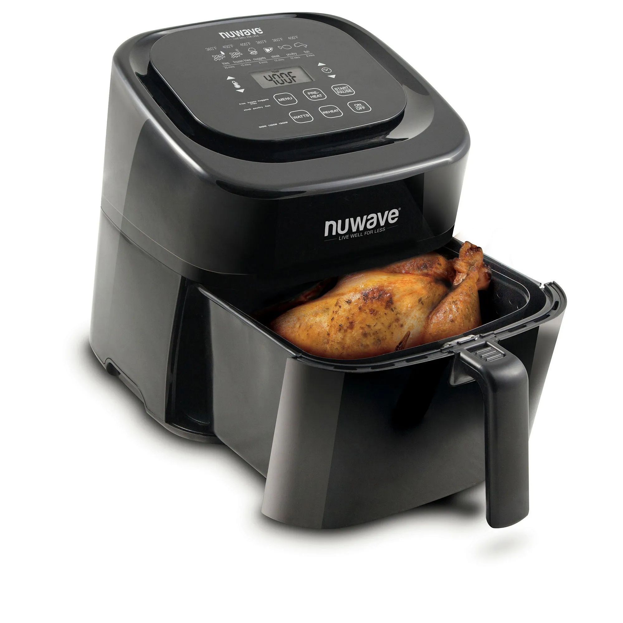 NuWave 37001 6-Qt. Digital Air Fryer, Black