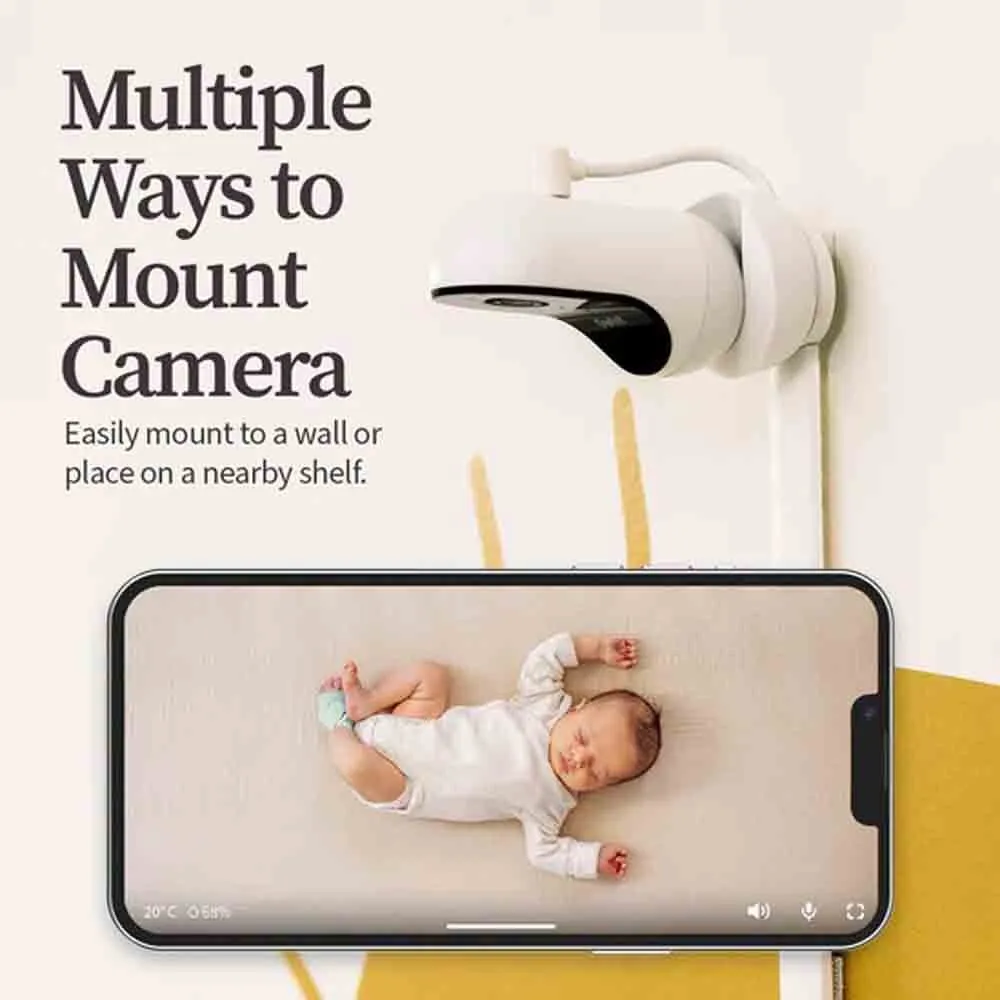Owlet Monitor Duo 2 Smart Sock 3   Cam 2 HD Video Camera
