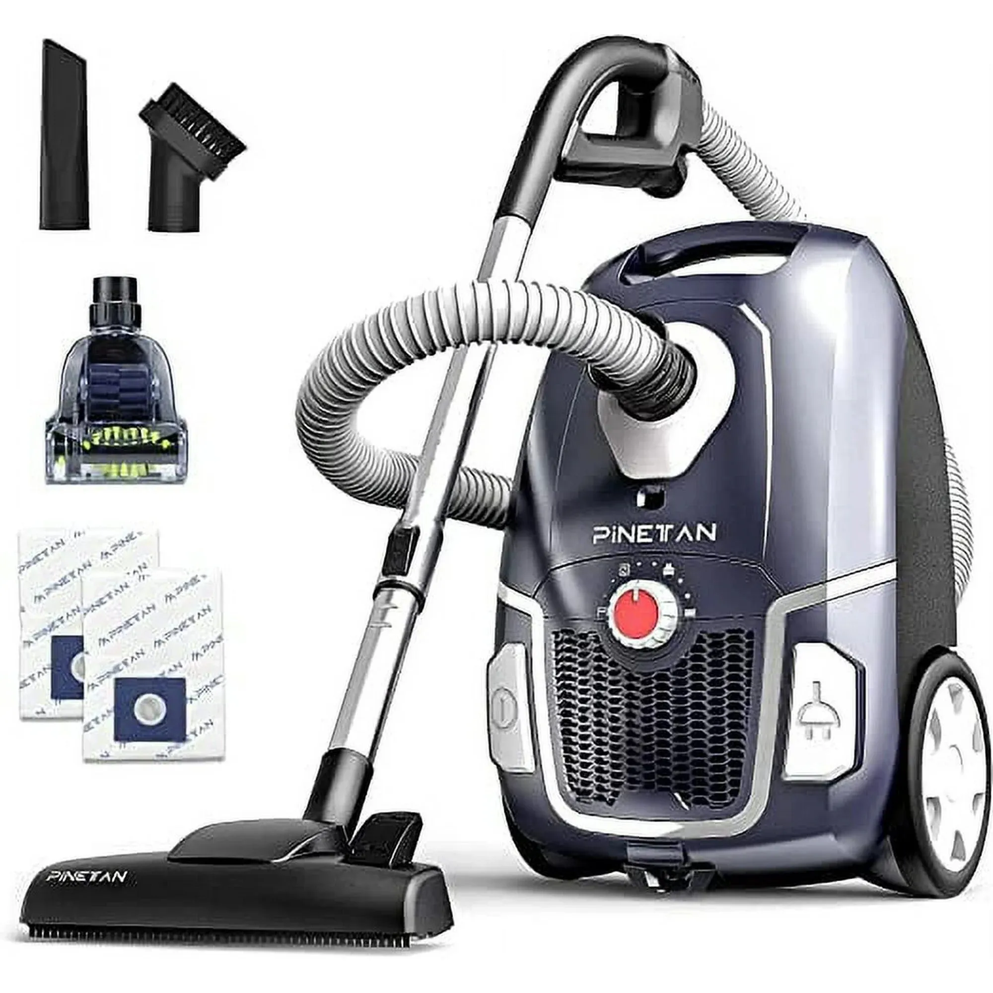 PINETAN PT-UA807 Professional Canister Vacuum Cleaner