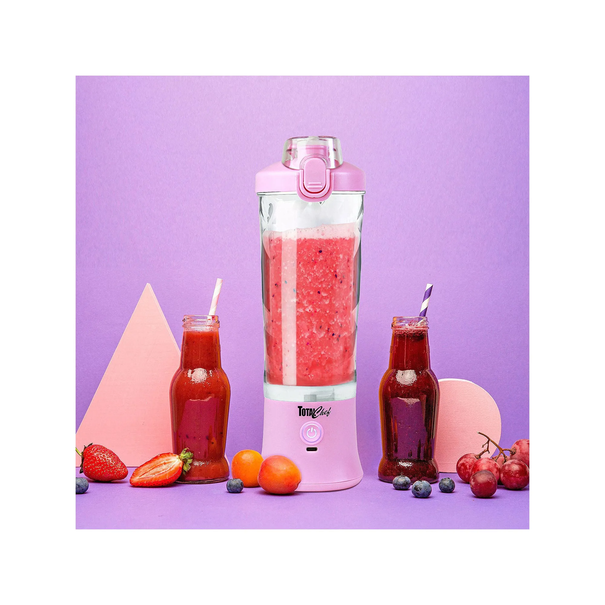 PORTABLE BLENDER - KOOLATRON CORPORATION - TOTAL CHEF PORTABLE BLENDER LILAC