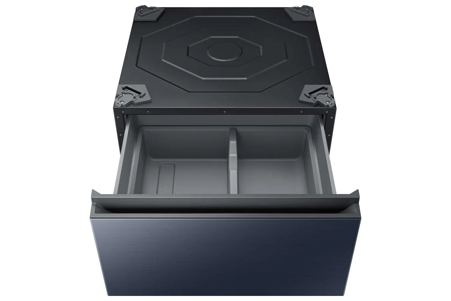 Samsung BESPOKE Navy Steel Pedestal for 27" Front Load Washer & Dryer - WE502ND/US