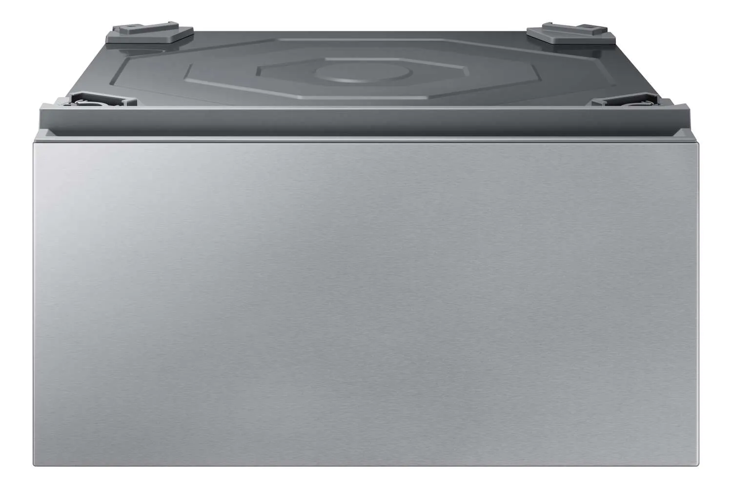 Samsung BESPOKE Stainless Steel Pedestal for 27" Front Load Washer & Dryer - WE502NT/US