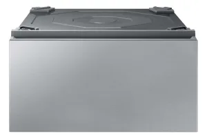 Samsung BESPOKE Stainless Steel Pedestal for 27" Front Load Washer & Dryer - WE502NT/US