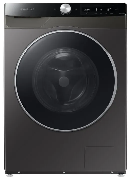 Samsung Inox Grey Front-Load Washer with AI Smart Dial and Super Speed (2.5 cu. ft.) - WW25B6900AX/AC