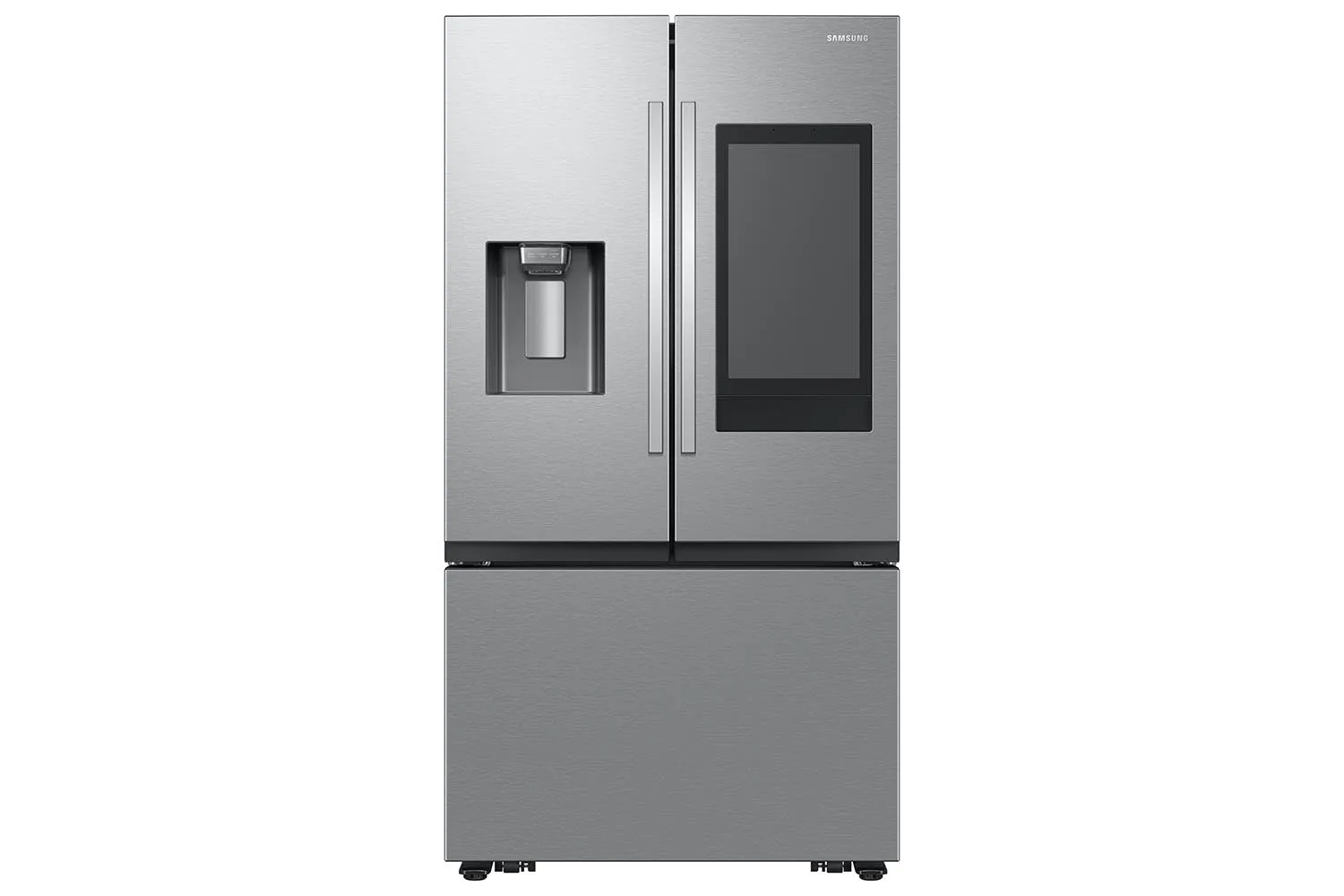 Samsung Stainless Steel Counter Depth 36" Family Hub Refrigerator (25cu.ft) - RF27CG5900SRAC