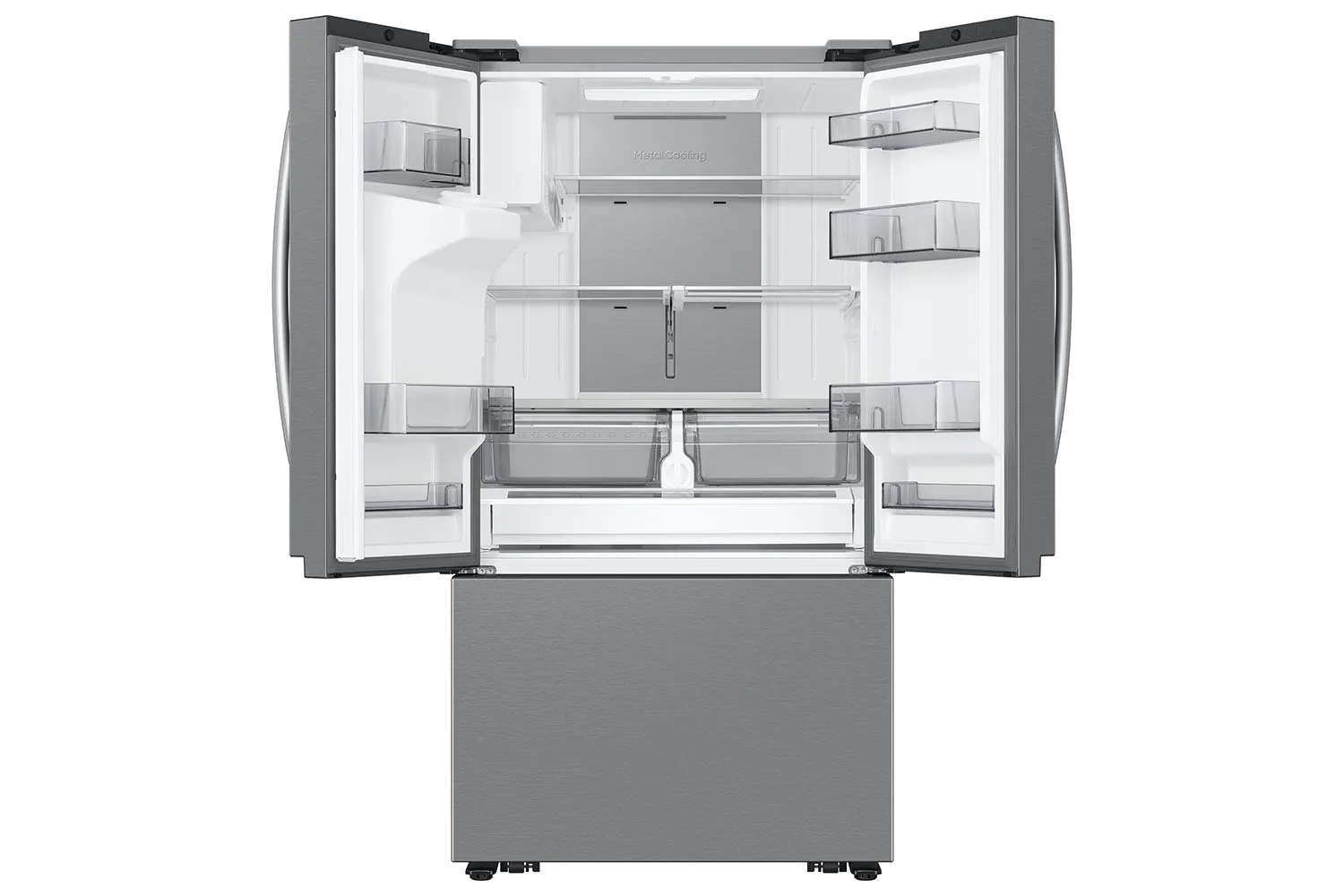 Samsung Stainless Steel Counter Depth 36" Family Hub Refrigerator (25cu.ft) - RF27CG5900SRAC