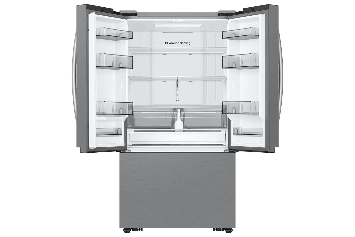 Samsung Stainless Steel Counter Depth 36" French Door Refrigerator (27cu.ft) - RF27CG5100SRAA