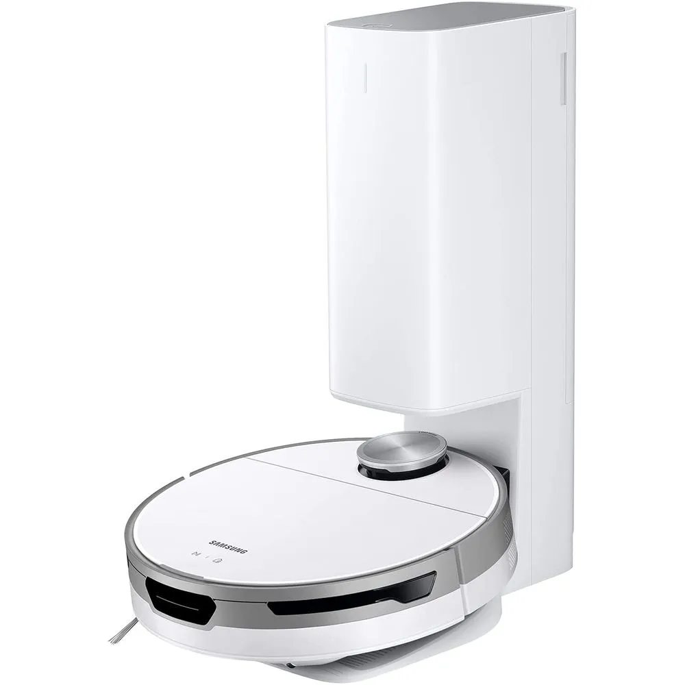 Samsung VR30T85513W/AA Jet Bot  Robot Vacuum with Clean Station, White