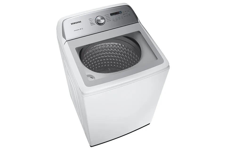 Samsung White Top Load Washer with Active Water Jet Faucet and EZ Access Tub (5.8 Cu.Ft) - WA50R5200AW/US