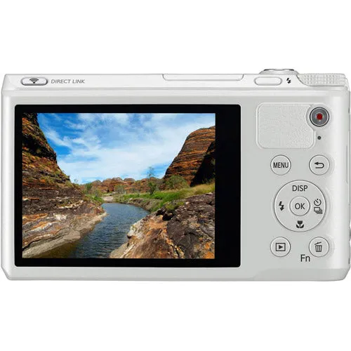 Samsung White WB800F Digital SMART Camera with 16.3MP