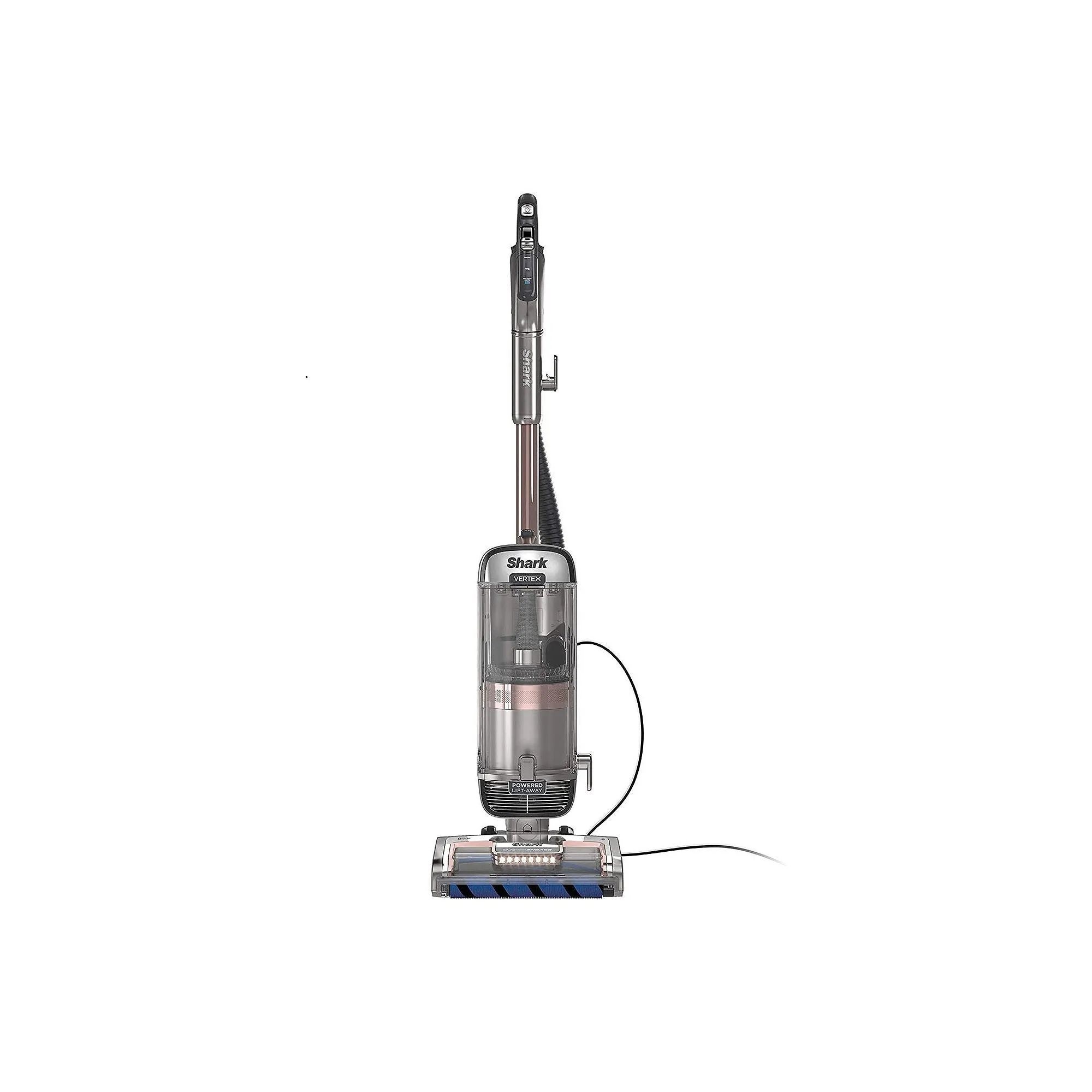 Shark AZ2002 Vertex DuoClean PowerFins Upright Vacuum with Powered Lift-away and Self-Cleaning Brushroll - Rose Gold