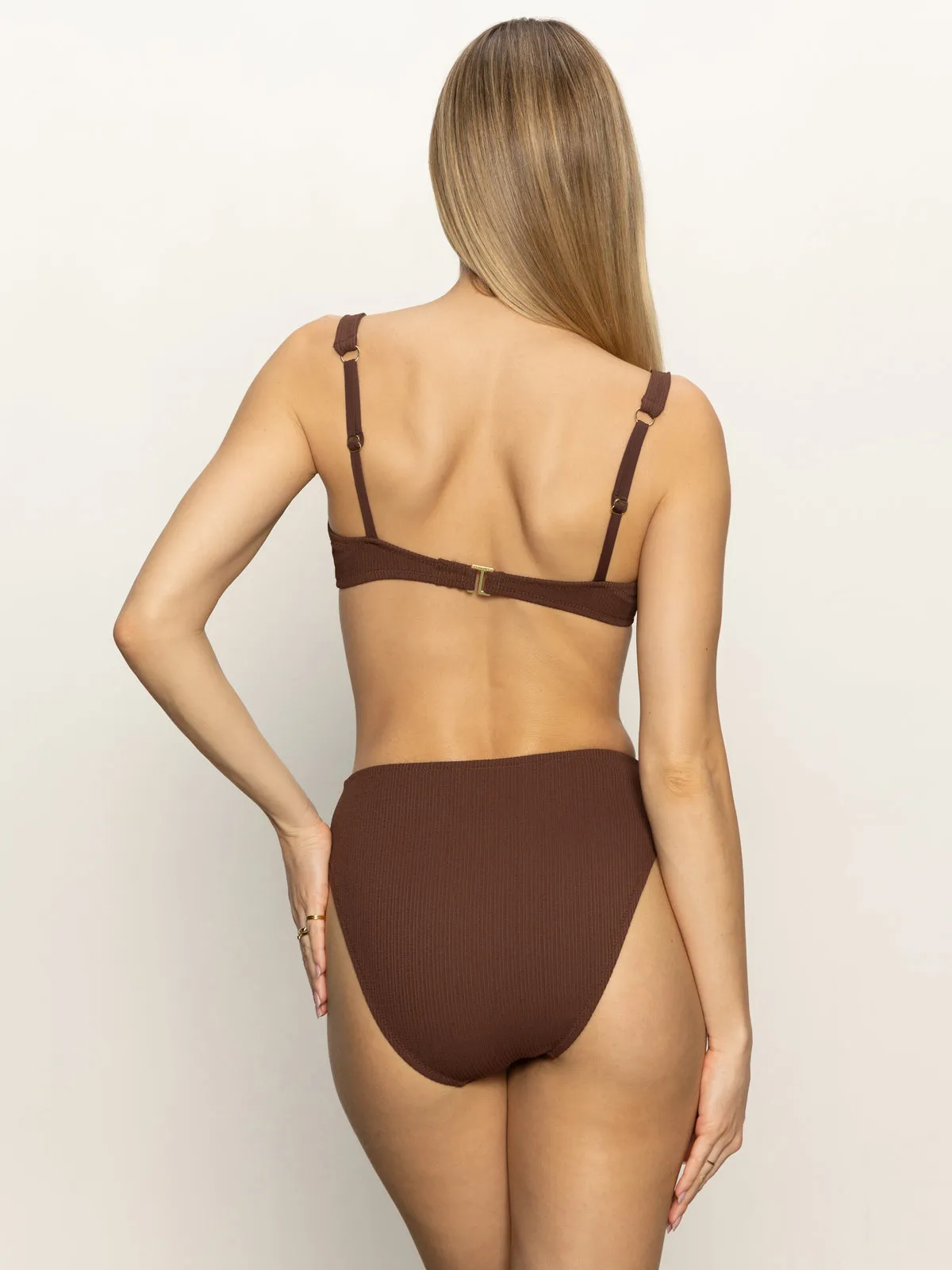Stay Connected Underwire Bra Espresso