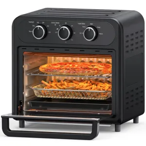 TaoTronics TT-AF002 Air Fryer 1700W 13 Quart 9 in 1 Air Fryer Oven Oil-less Cooker with Rotisserie Shaft