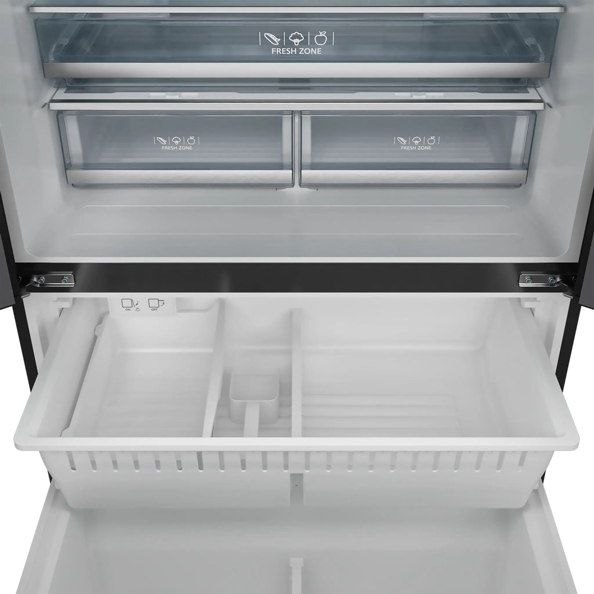 Thor Kitchen Matte Black French Door Counter-Depth Refrigerator with Ice Maker| Gordon Ramsay Collection (20.3 cu.ft.) - RF3621CTD00