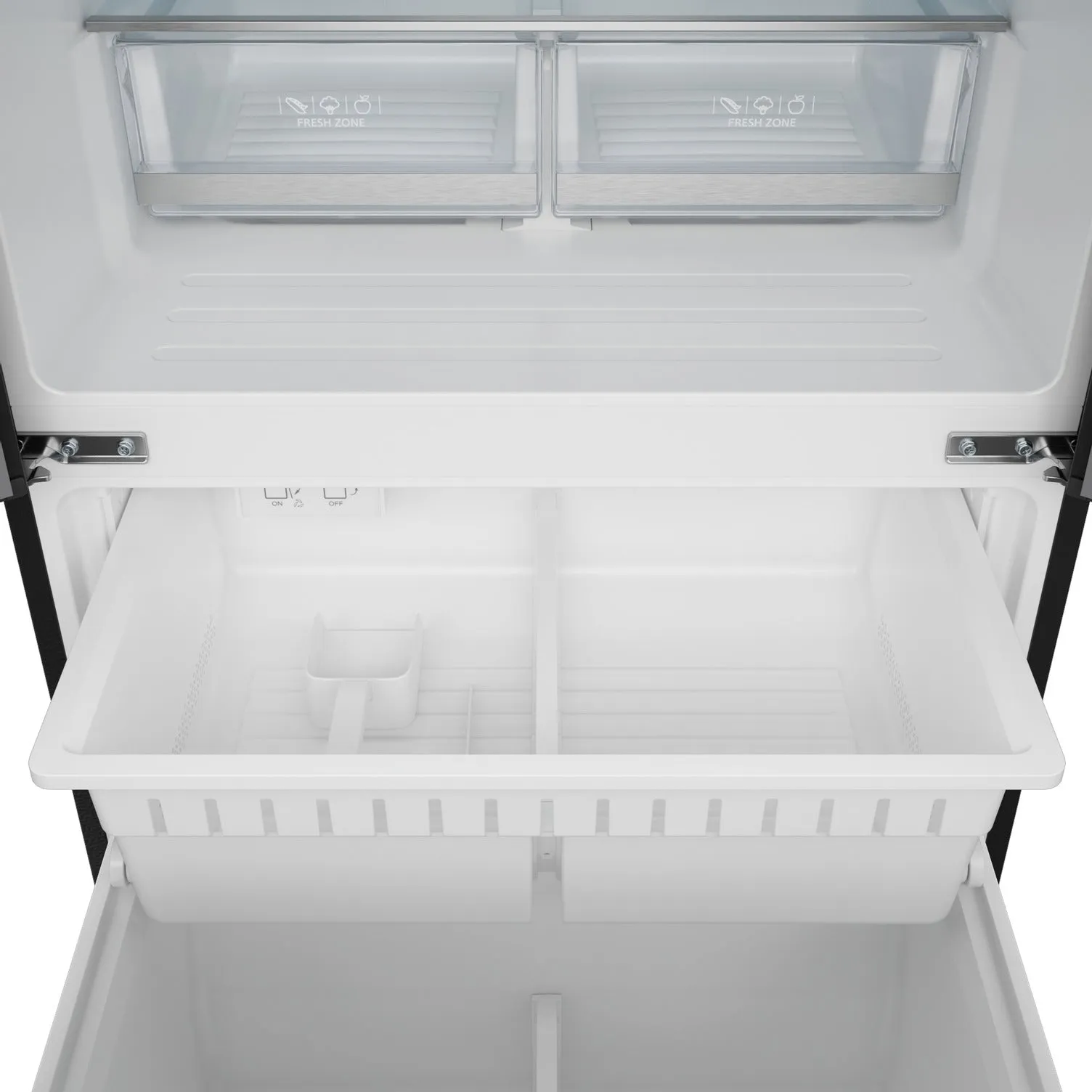 Thor Kitchen Matte Black French Door Counter Depth Refrigerator with Ice Maker|Gordon Ramsay Collection (17.5 cu.ft.) - RF3017FFD00-SS