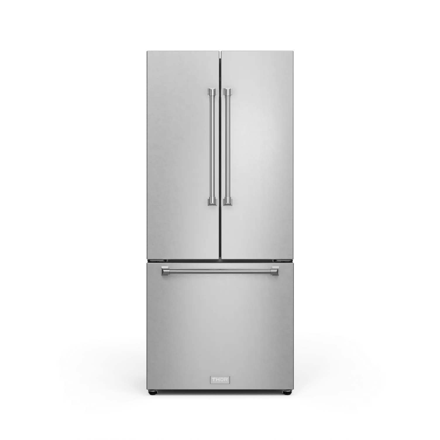 Thor Kitchen Stainless Steel French Door Counter Depth Refrigerator with Ice Maker| Gordon Ramsay Collection (17.5 cu.ft.) - RF3017FFD99