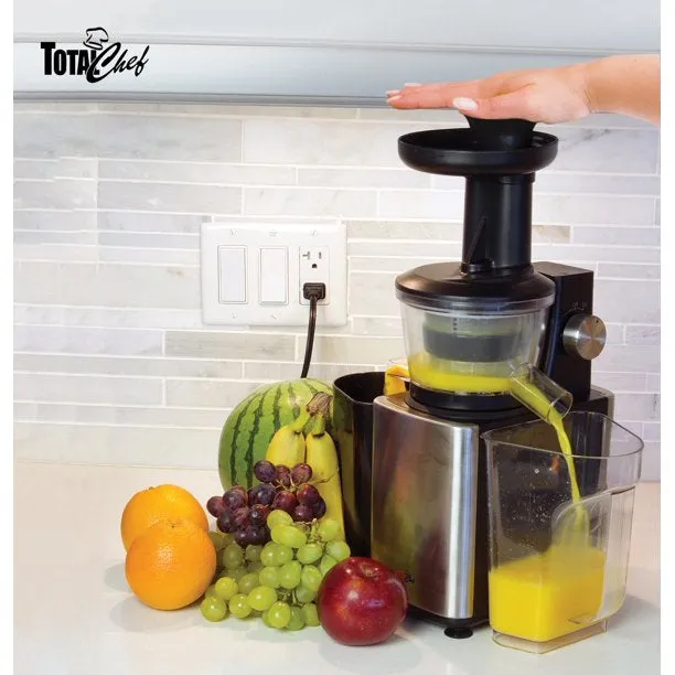 Total Chef TCSJ01 Slow Juicer Cold Press Juicing Machine