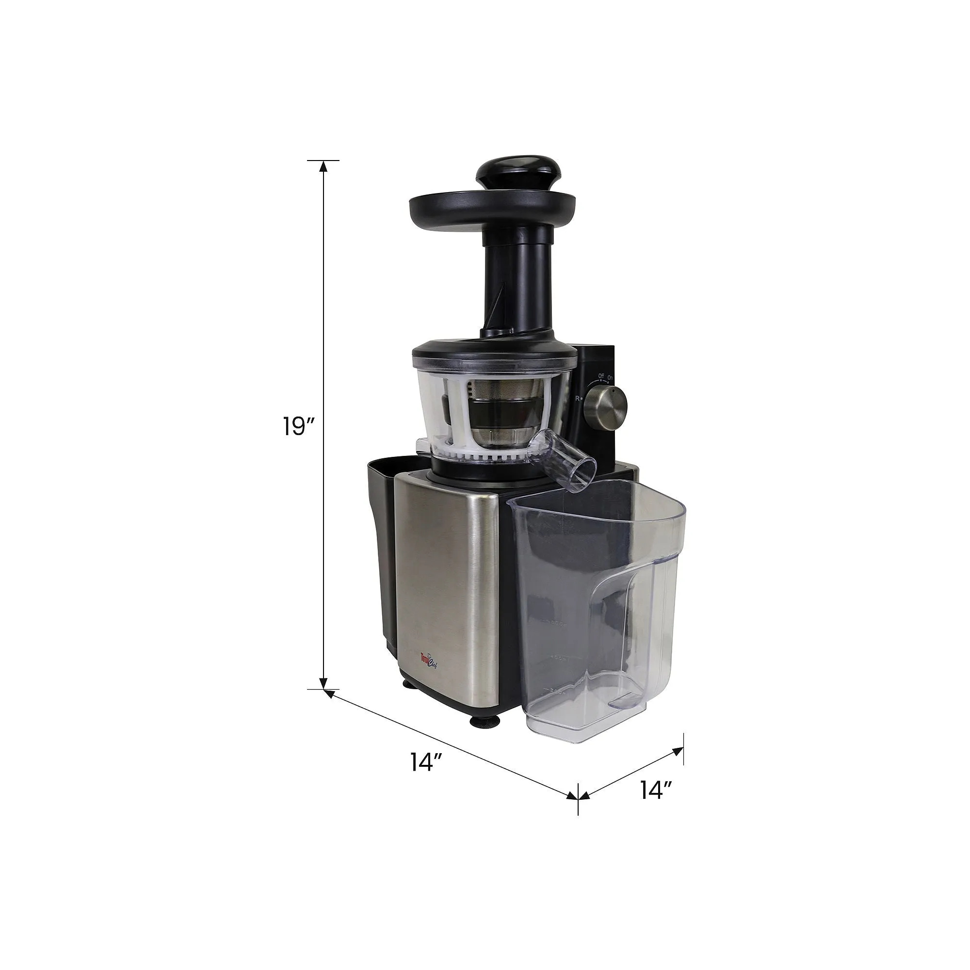 Total Chef TCSJ01 Slow Juicer Cold Press Juicing Machine
