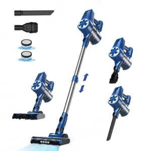 UMLo N3S Cordless Vacuum Cleaner 6-in-1 Stick Vacuum with 2200mAh Battery for Home Carpet Hardwood Floor Pet Hair