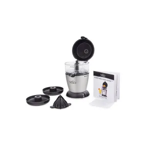 Vinci E19010 Hands Free Electric Citrus Juicer, Stainless Steel | 1-Button Easy Press Easy to Clean