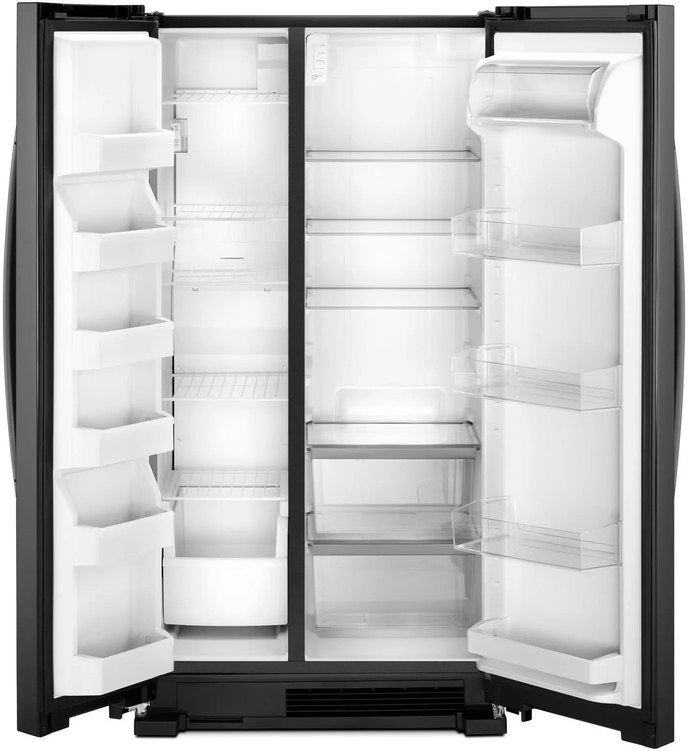Whirlpool Black Side-by-Side Refrigerator (25 Cu. Ft.) - WRS315SNHB