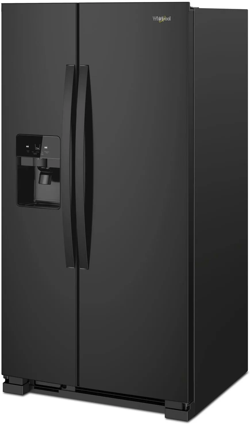 Whirlpool Black Side-by-Side Refrigerator (25 Cu. Ft.) - WRS325SDHB