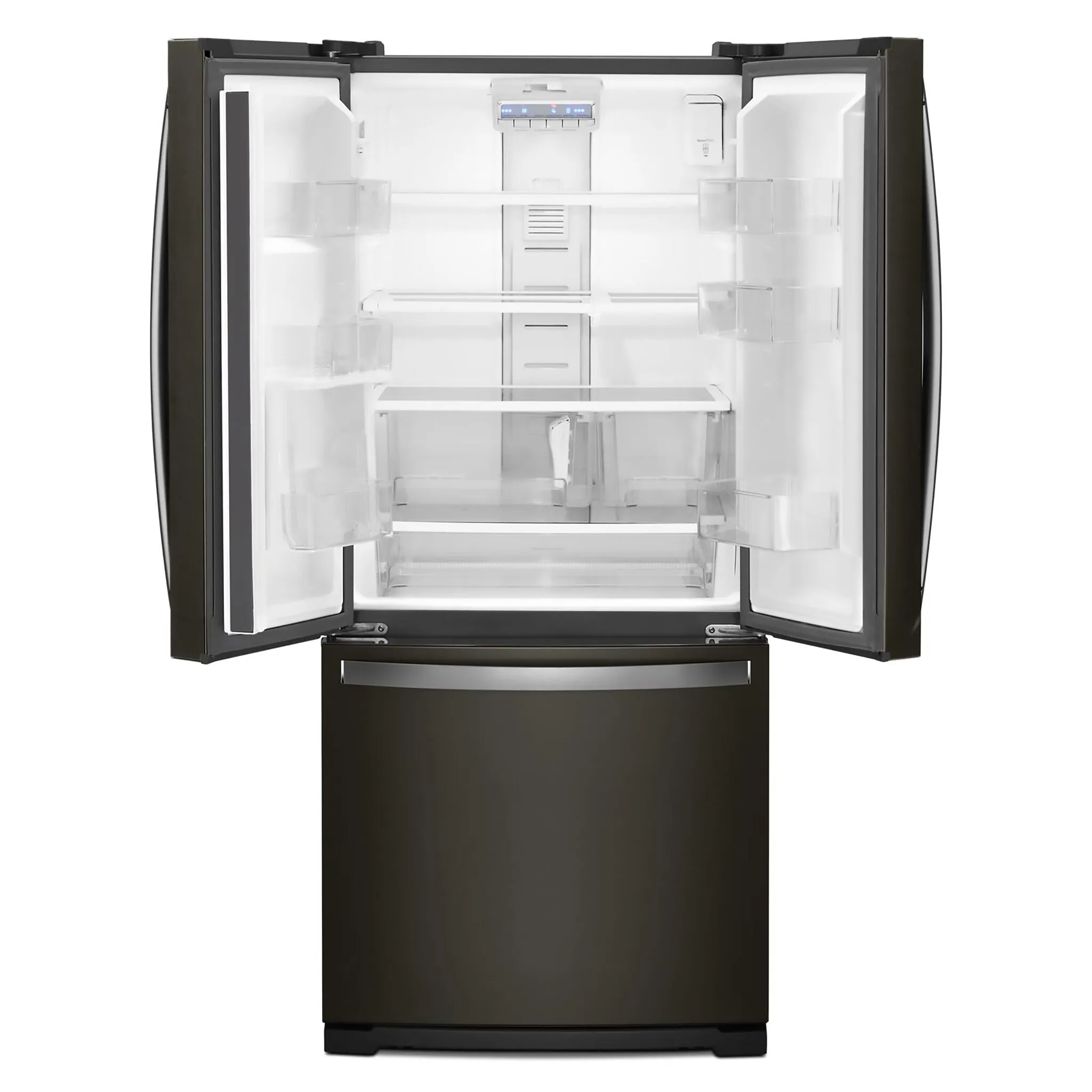 Whirlpool Black Stainless Steel French Door Refrigerator (20 Cu. Ft.) - WRF560SMHV