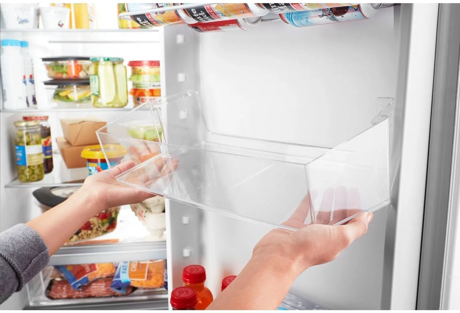 Whirlpool Black Stainless Steel Side-by-Side Refrigerator (25 Cu. Ft.) - WRS325SDHV