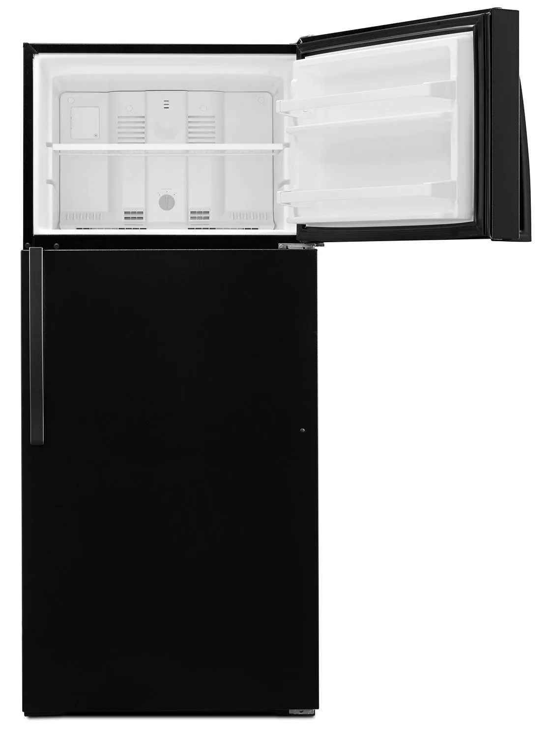 Whirlpool Black Top-Freezer Refrigerator (14.3 Cu. Ft.) - WRT314TFDB
