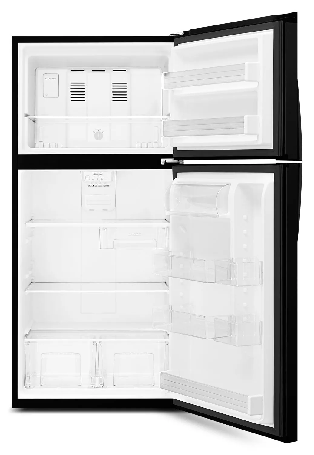 Whirlpool Black Top-Freezer Refrigerator (19.2 Cu. Ft.) - WRT549SZDB
