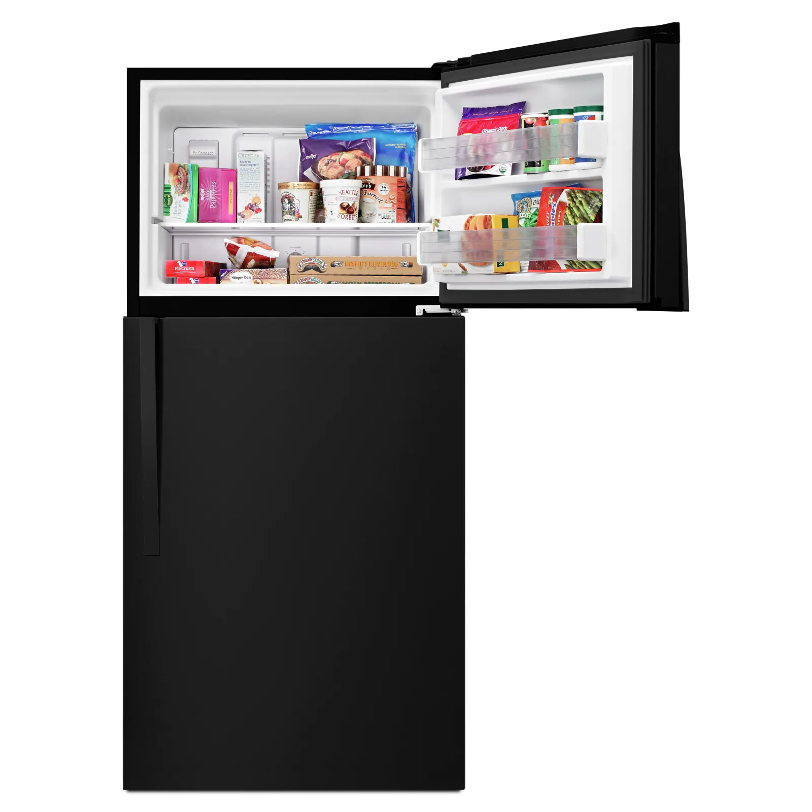 Whirlpool Black Top-Freezer Refrigerator (19.2 Cu. Ft.) - WRT549SZDB