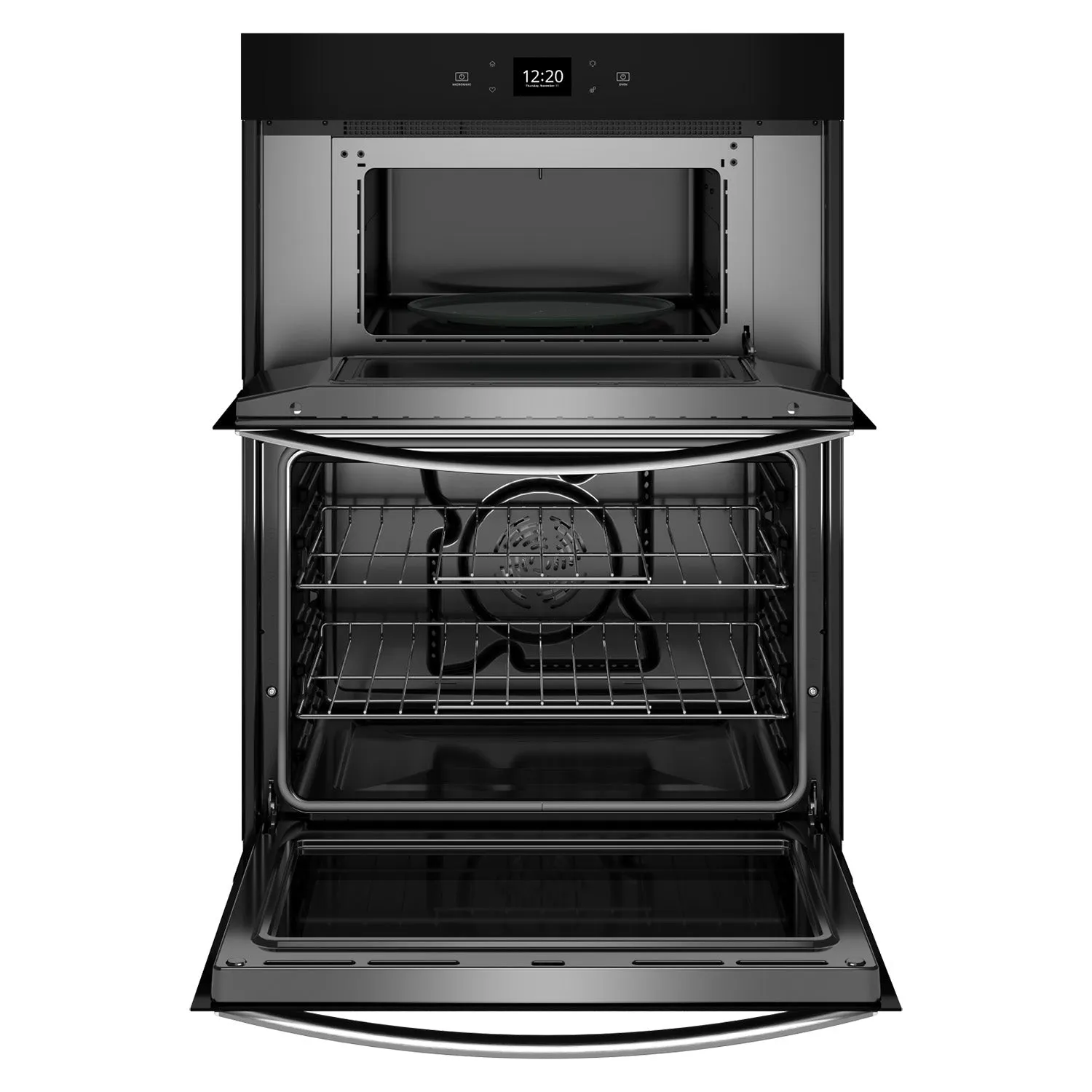 Whirlpool Fingerprint Resistant Stainless Steel Combi Wall Oven (5.70 Cu Ft) - WOEC5027LZ