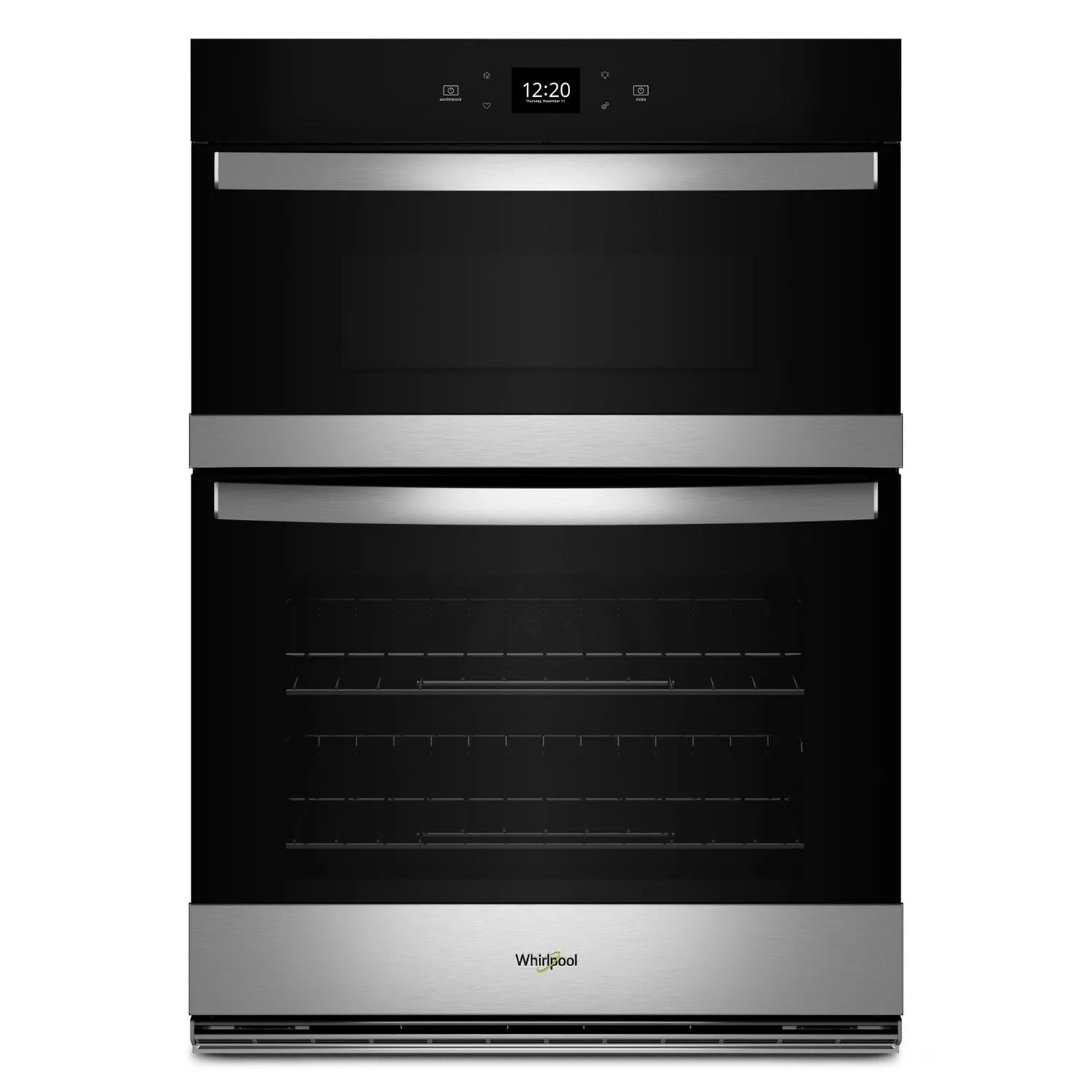 Whirlpool Fingerprint Resistant Stainless Steel Combi Wall Oven (5.70 Cu Ft) - WOEC5027LZ