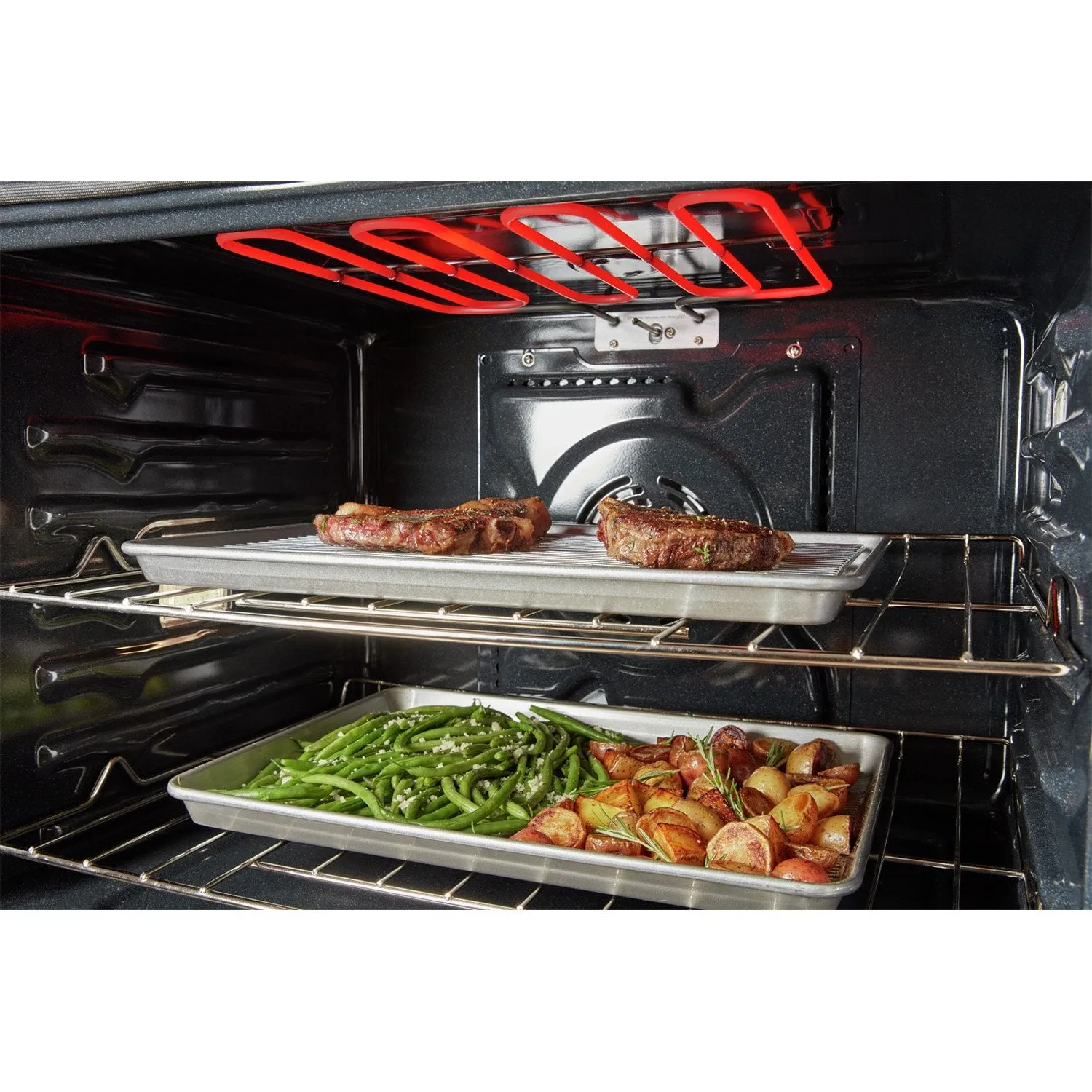 Whirlpool Fingerprint Resistant Stainless Steel Combi Wall Oven (5.70 Cu Ft) - WOEC5027LZ