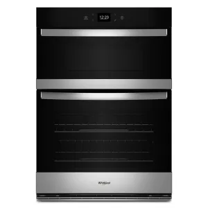 Whirlpool Fingerprint Resistant Stainless Steel Combi Wall Oven (5.70 Cu Ft) - WOEC5027LZ