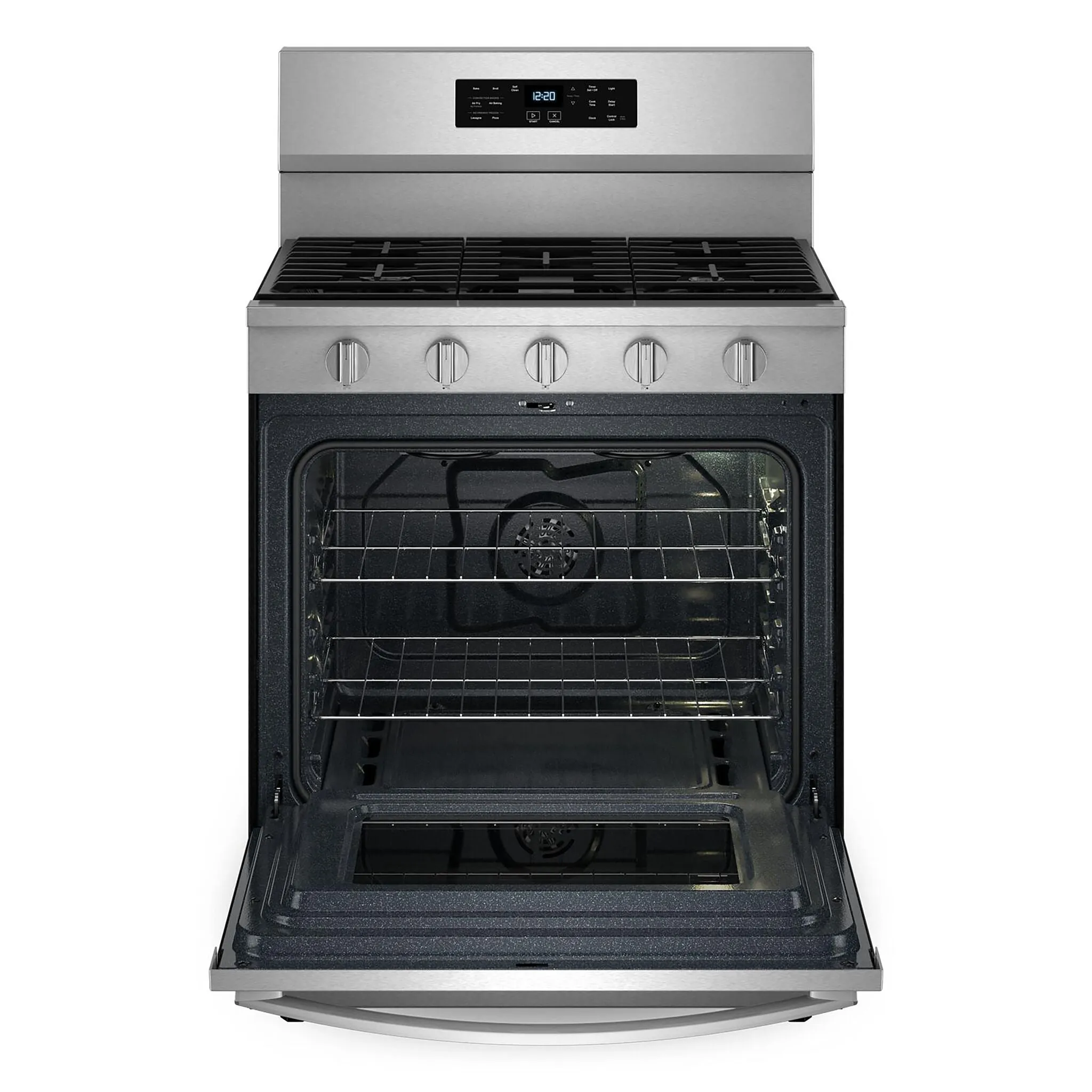 Whirlpool Fingerprint Resistant Stainless Steel Gas Freestanding Range (5 Cu.Ft.) - WFGS5030RZ