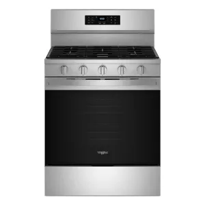 Whirlpool Fingerprint Resistant Stainless Steel Gas Freestanding Range (5 Cu.Ft.) - WFGS5030RZ