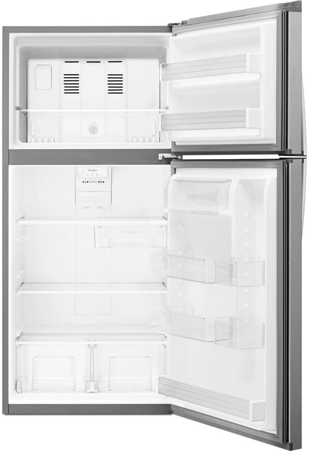 Whirlpool Metallic Steel Top-Freezer Refrigerator (19 Cu. Ft.) - WRT519SZDG