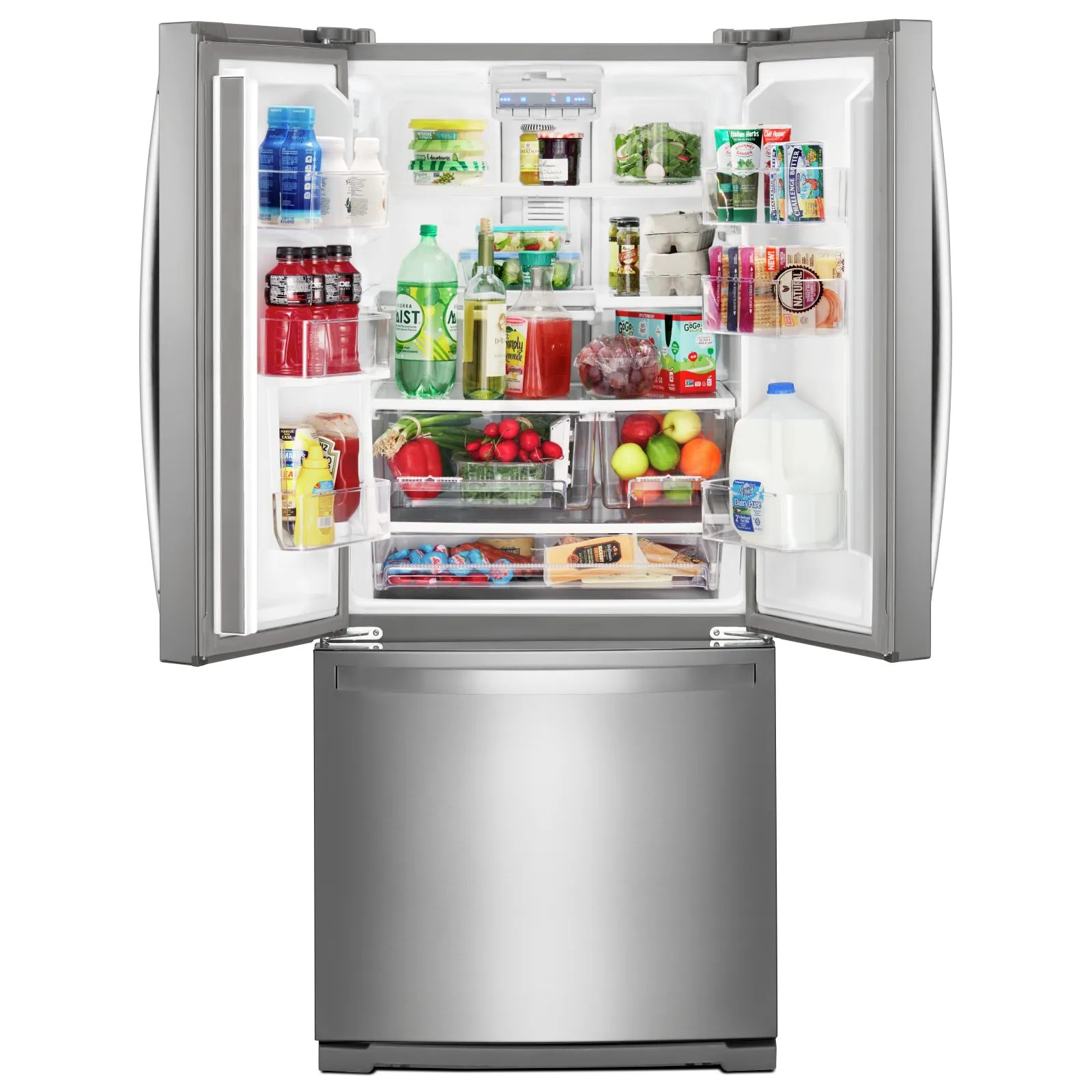 Whirlpool Stainless Steel French Door Refrigerator (20 Cu. Ft.)- WRF560SFHZ