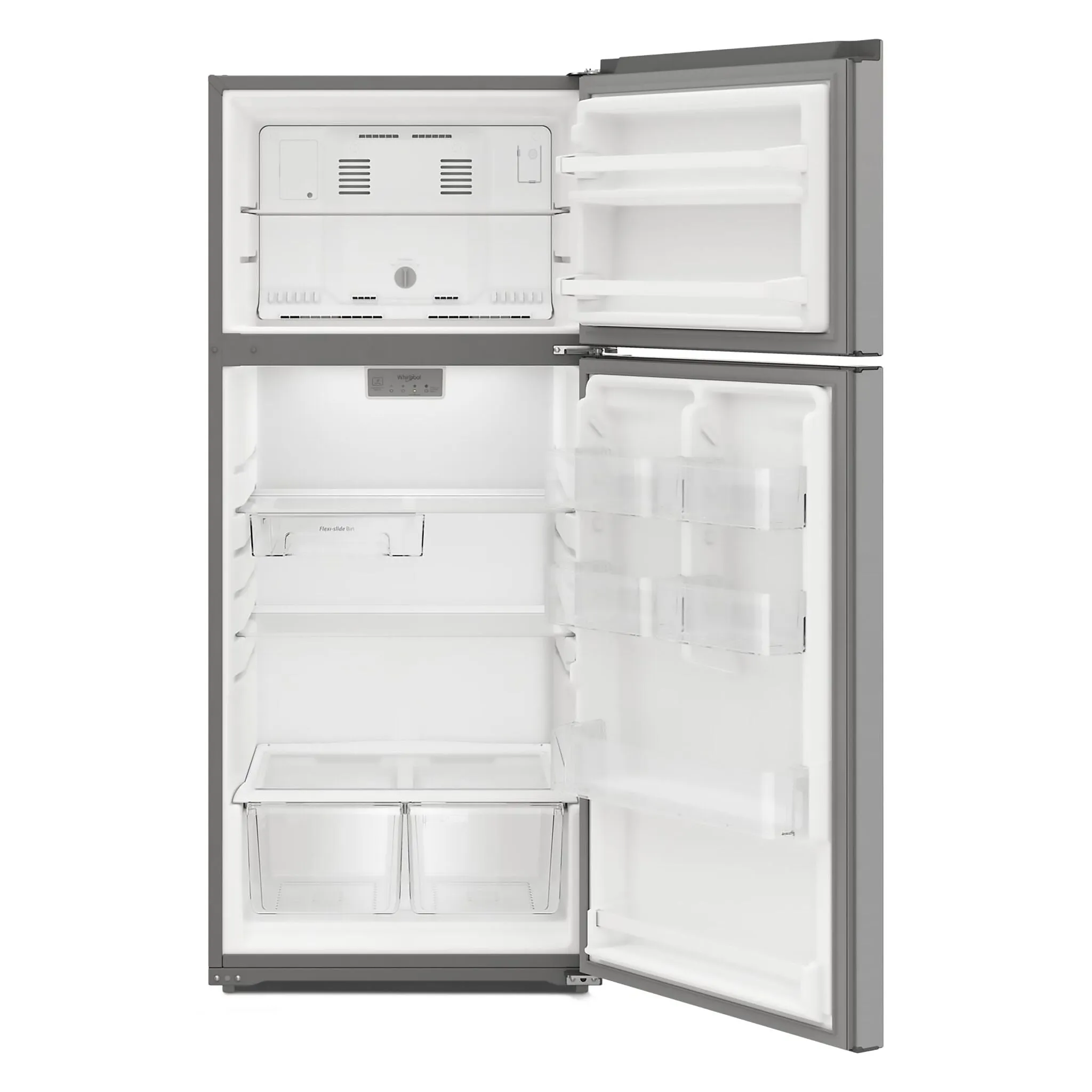 Whirlpool Stainless Steel Top-Freezer Refrigerator (16.3 cu ft) - WRTX5328PM